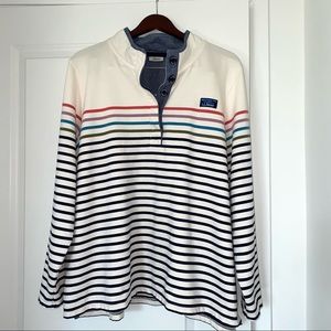 L.L.Bean Women’s Soft Cotton Rugby, Stripe Top